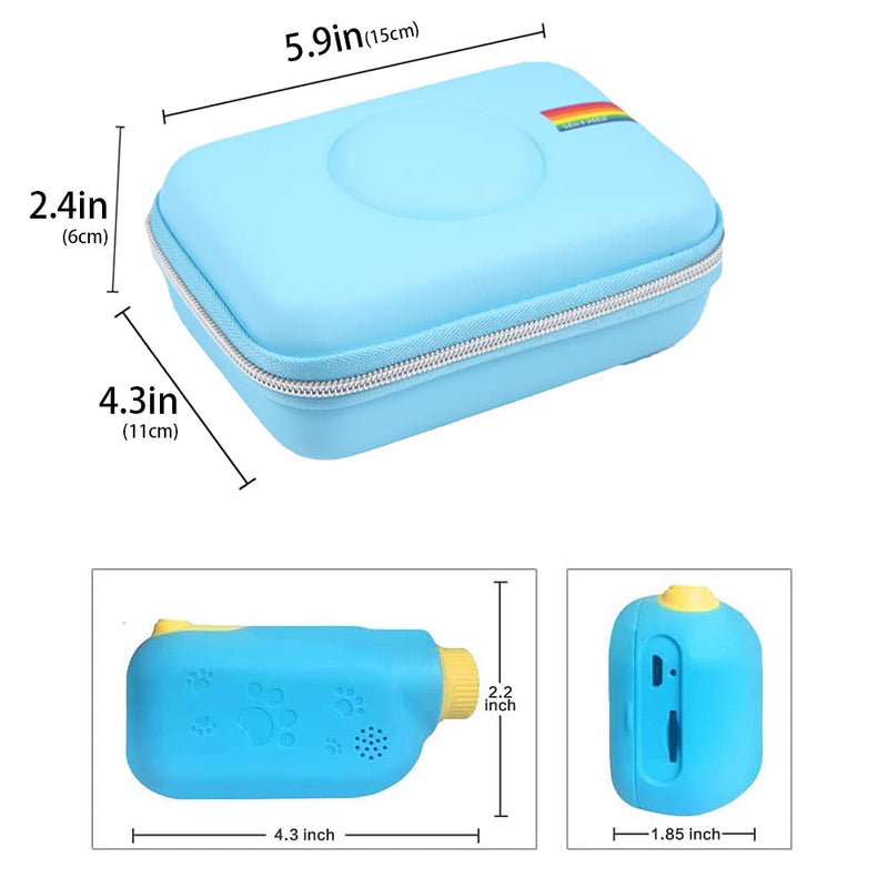 Leayjeen Kids Video Camera Case Compatible with AILEHO/ GKTZ/ ishantech/ Sunchen Kids Digital Video Camera for 3-10 Years Old Boy Girls Gifts (Case Only) blue