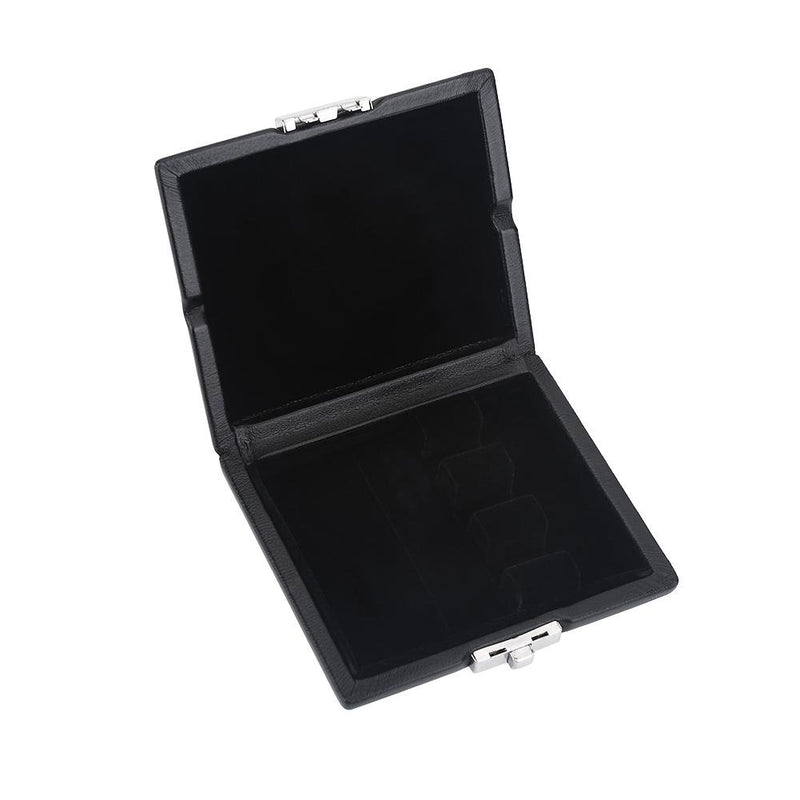 Saxophone Reed Case Alto Tenor Saxophone Reed Case Clarinet Reed Container Box Case Black for 3pcs Reeds