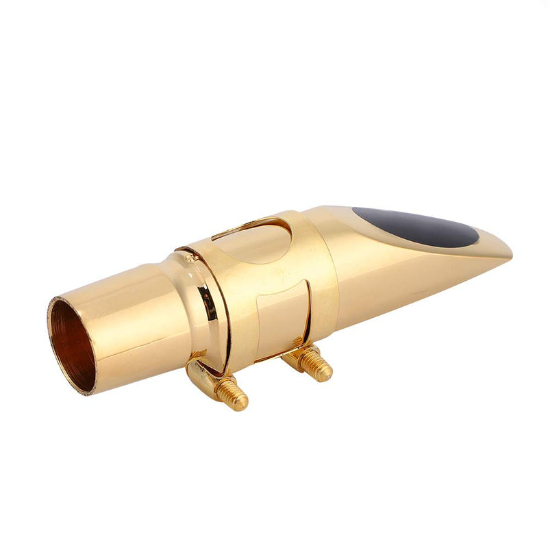 Alto Sax Mouthpiece Saxophone 8C Mouthpiece with Cap Pads for Alto Saxophone Saxophone Parts