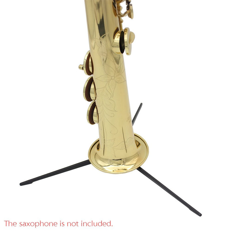 Soprano Saxophone Tripod Stand Folding Black