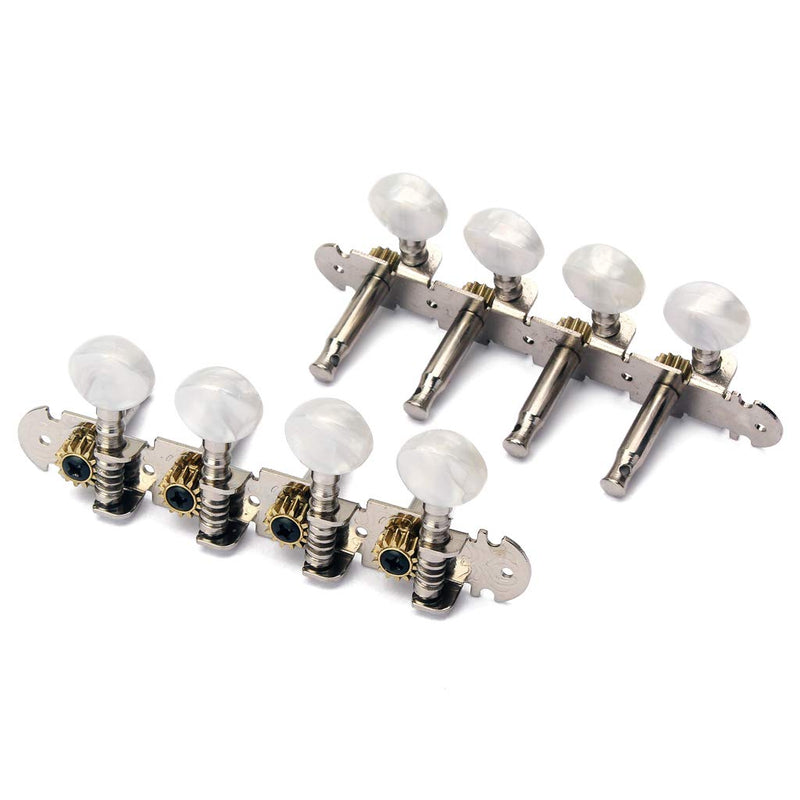 Alnicov Mandolin Tuning Pegs, 4L4R Machine Heads String Tuning Pegs For 8 Strings Mandolin Instruments Accessory