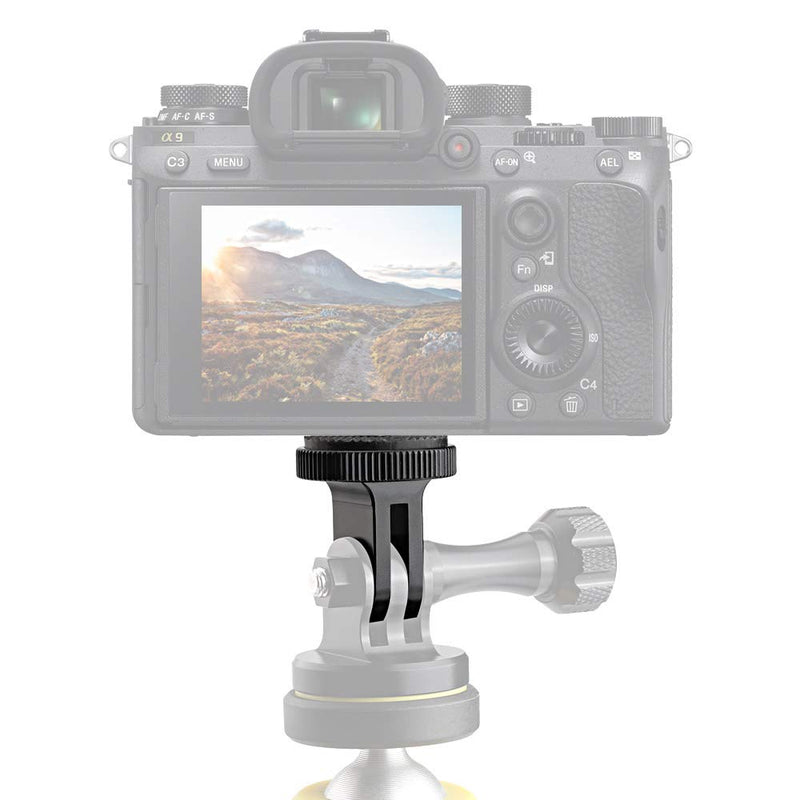 Tripod Mount for Gopro Tripod Adapter 1/4-20 Camera Mount Adapter Mount Tripod Fits GoPro Hero Sony Xiaomi yi Sjcam Action Cameras and Other Standard 1/4 Accessories