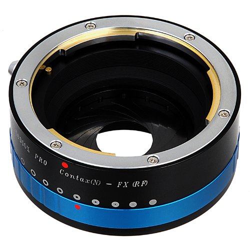 Fotodiox Pro IRIS Lens Mount Adapter Compatible with Contax N Lenses to Fujifilm X-Mount Cameras