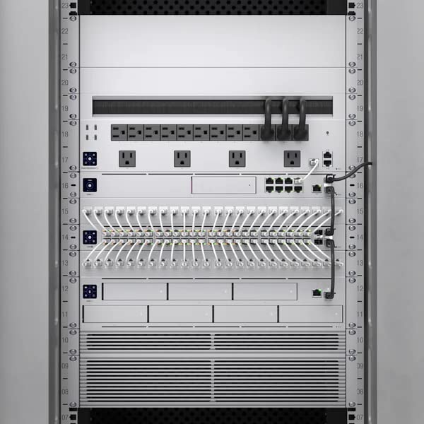 Ubiquiti Silver 1U Rack Mount Blank OCD Panel for 19" Network Rack or Server Cabinet (UACC-Rack-Panel-Blank-1U)