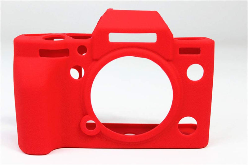 [AUSTRALIA] - X-T4 Case, BolinUS Fullbody Ultra-Thin Lightweight Rubber Soft Silicone Housing Case Bag Cover for Fujifilm Fuji X-T4 XT4 (Red) Red 