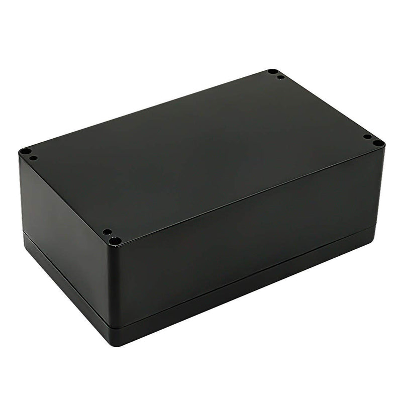 LeMotech ABS Plastic Electrical Project Case Power Junction Box , Project Box Black 7.87 x 4.72 x 2.95 inch (200 x 120 x 75 mm) 7.87 x 4.72 x 2.95(Pack of 1)