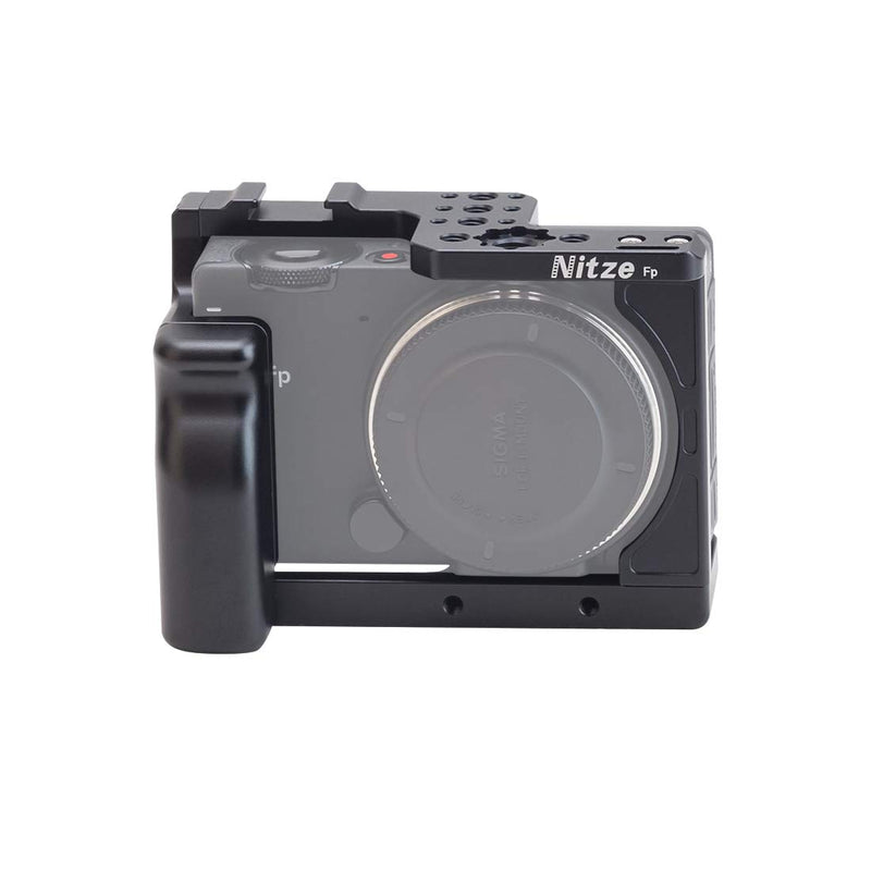 Nitze Camera Cage Kit for Sigma FP Camera Sigma FP Cage with Cold Shoe and ARRI Rosette - TP-FP