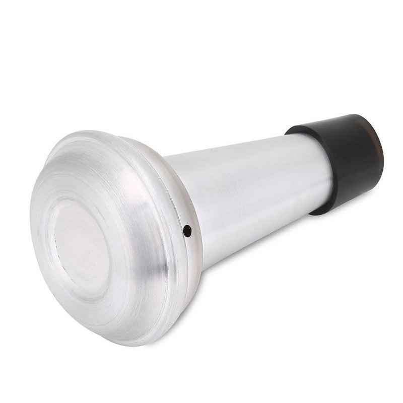 Trumpet Straight Mute, Rubber Aluminum Alloy Practice Trumpet Mute Straight Cornet Mute Silencer
