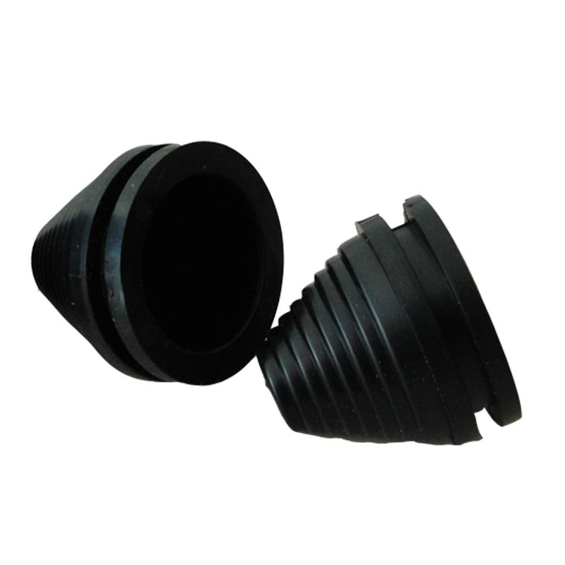 [AUSTRALIA] - 4PCS Firewall Plug Grommet Synthetic Wire Protection, Hole Grommets 2.1" ID 2.3" Drill Hole Black-1 4Pcs 