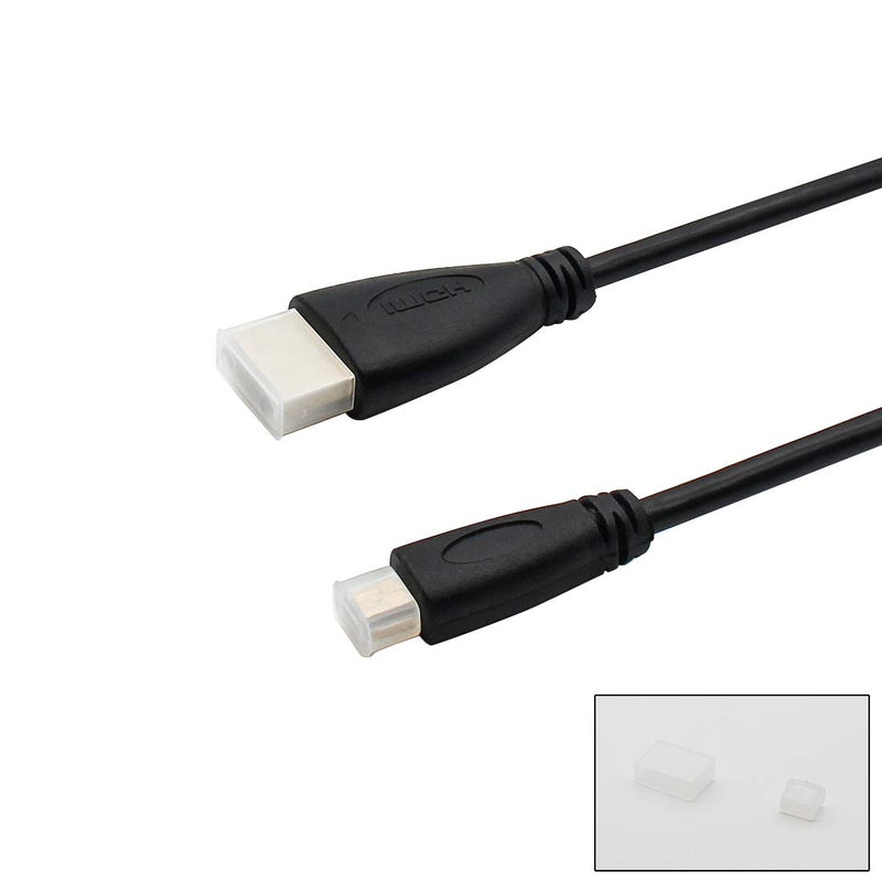 HDMI Micro Cable 10ft, Micro HDMI to HDMI Cable (1080p 4K 3D High Speed with Ethernet ARC) 3M/10Feet