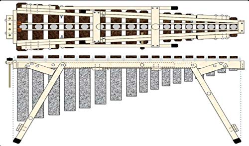 IE African Marimba Plans DIY Wood Xylophone Musical Instrument Build Your Own