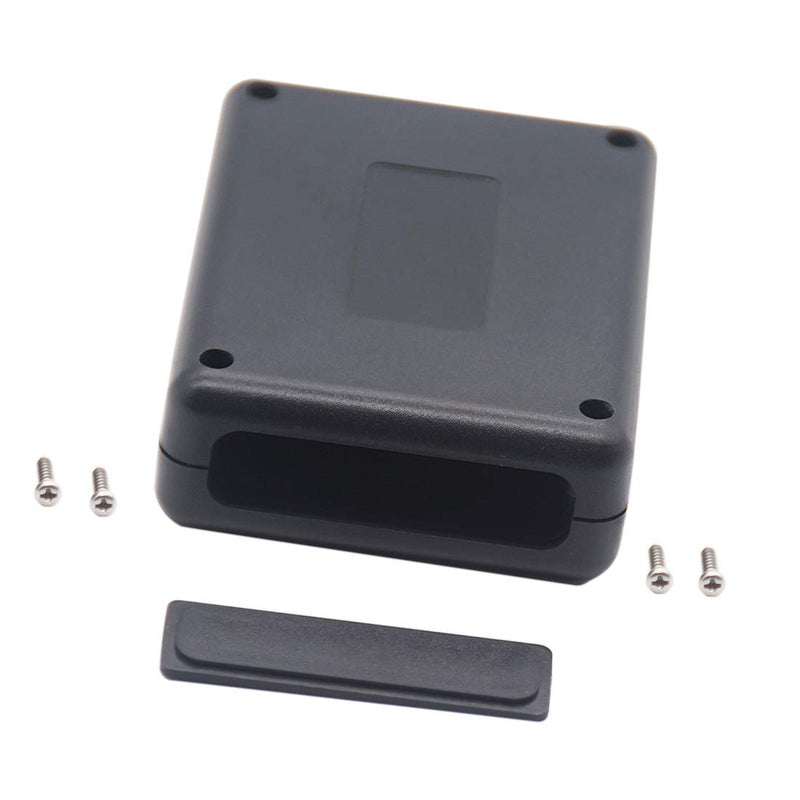 Zulkit 5 Packs Project Boxes ABS Plastic Electrical Project Case Power Junction Box Black 3.54 x 2.76 x 1.10 inch (90 x 70 x 28 mm) 3.54" x 2.76'' x 1.10''