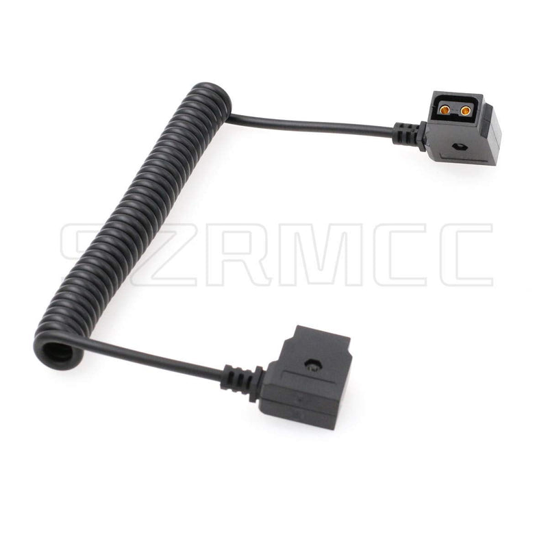 SZRMCC D Tap Female to Female Extension Adapter Coiled Cable for Anton-Bauer IDX Battery to ARRI Red Camera Photography Devices