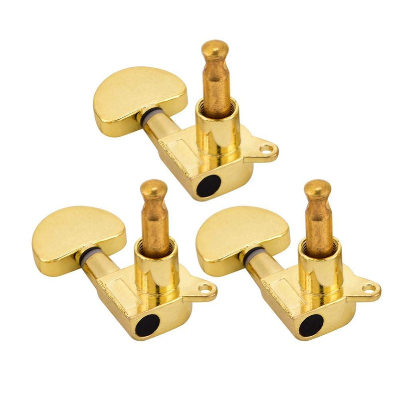 3L3R Tuning Pegs Zinc Alloy Classical Guitar Tuning Pegs Tone Volume Knobs for Guitar Replacement Parts