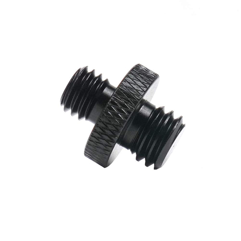 [AUSTRALIA] - Huakun 4 Pcs International Standard 1/4" Male to M5 MaleThreaded Screw Adapter Standard Tripod Mounting Thread Camera Screw Adapter Converter 