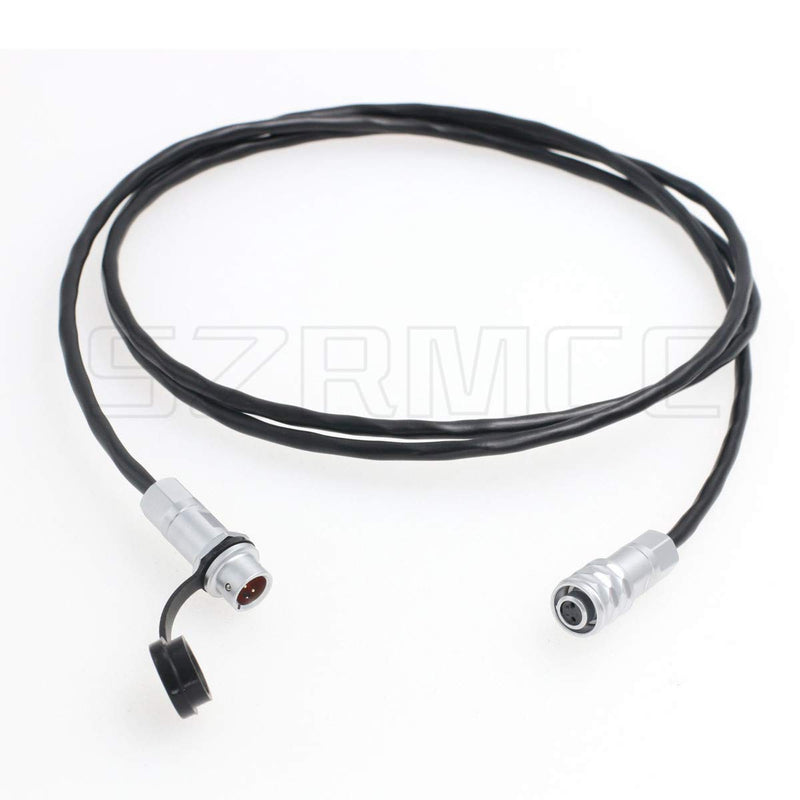 SZRMCC Weipu 2 Pin Male to 2 Pin Female Extension Power Cable for Blackmagic Pocket Cinema Camera 4K BMPCC