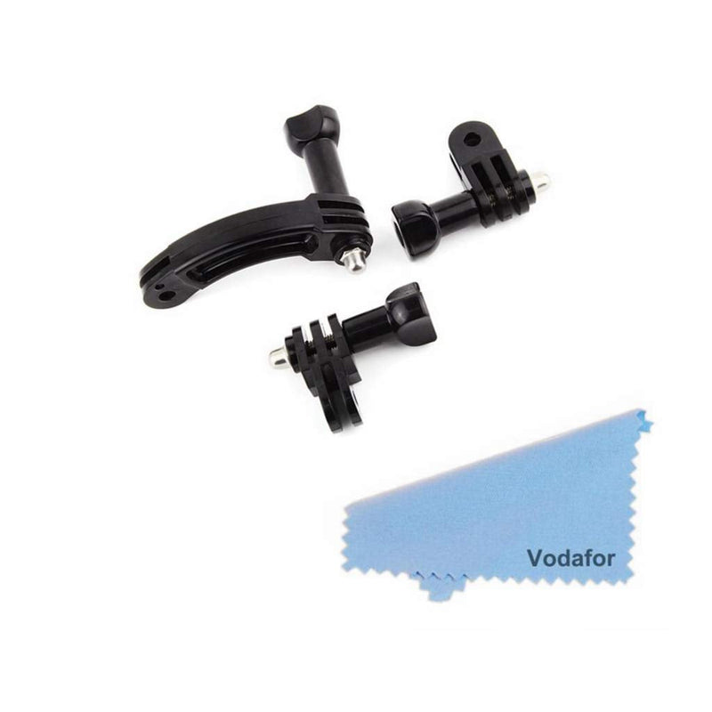 Universal Rotary Extension Arm Mount Set for GoPro Hero 9/8/7/(2018)/6/5/4 Black,Hero 3+,DJI Osmo Action,AKASO/Campark/YI Action Camera Accessories Kit Extension Arm Adapter Pivot Arm