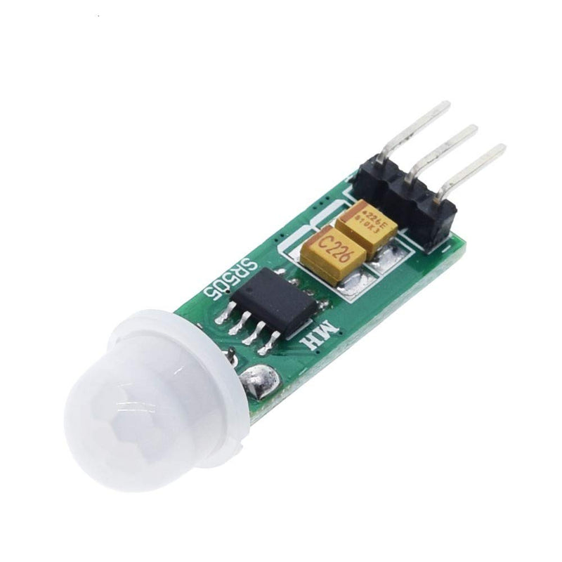 ANMBEST 2PCS HC-SR505 Mini PIR Motion Sensor Module Micro Human Body Sensing Detector Switch Module Repeat Trigger for Arduino