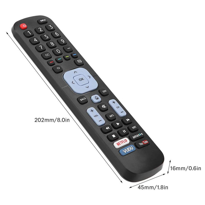 ASHATA EN2A27ST Replacement TV Remote Control for Sharp 4K Ultra LED Smart HDTV