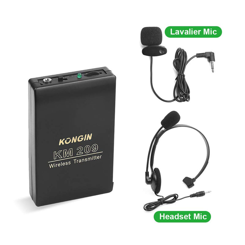 [AUSTRALIA] - AZFUNN Wireless Lavalier Lapel Microphone, Headset Mic System for Teaching, Preaching and Public Speaking 