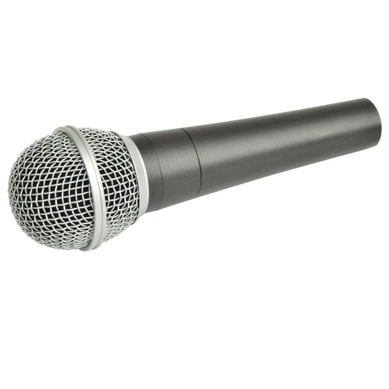 Professional Dynamic Karaoke Vocal Microphone with Cable. Metal Body (Blue/Grey) Blue/Grey