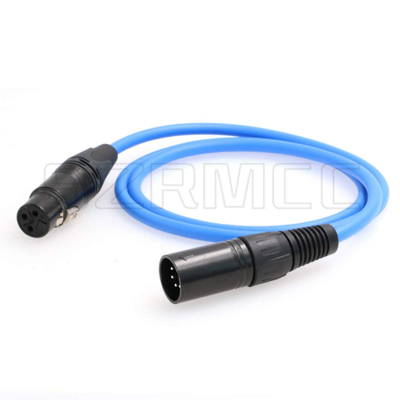 SZRMCC XLR 5 Pin Male to XLR 3 Pin Female Audio Cable for Arri Alexa XT/SXT/Amira Camera