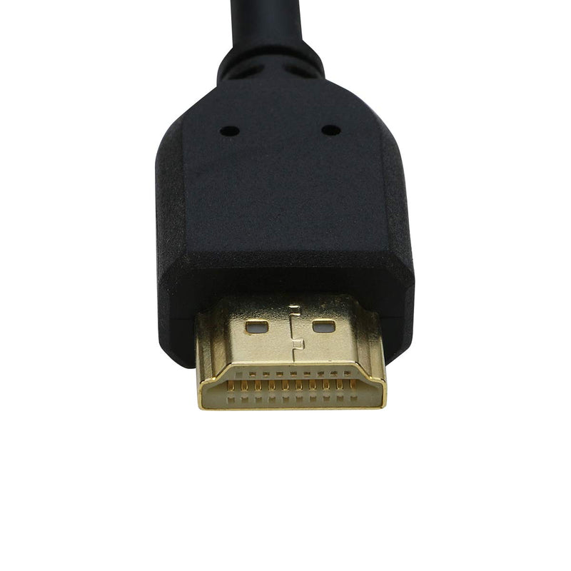 HDMI Extender Cable, IXEVER HDMI 2.0 Extention Male to Female Short Cord for TV, Google Chrome Cast, Roku Streaming Stick
