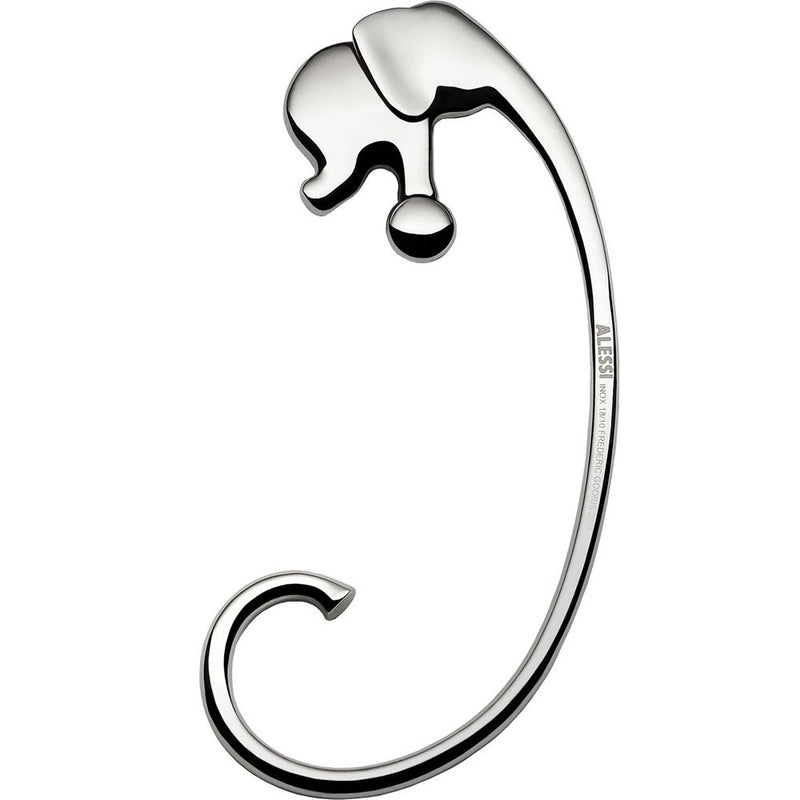 Alessi Aleesi FGO05 Jumbo Purse Hook, One Size, Silver