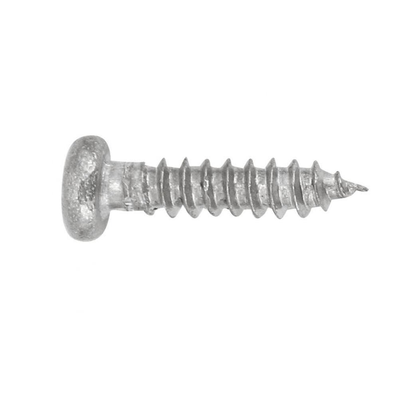 Dilwe 50pcs Screws for Guitar,Chrome Mounting Screws for Guitar Machine Heads Tuning Pegs Tuners Silver