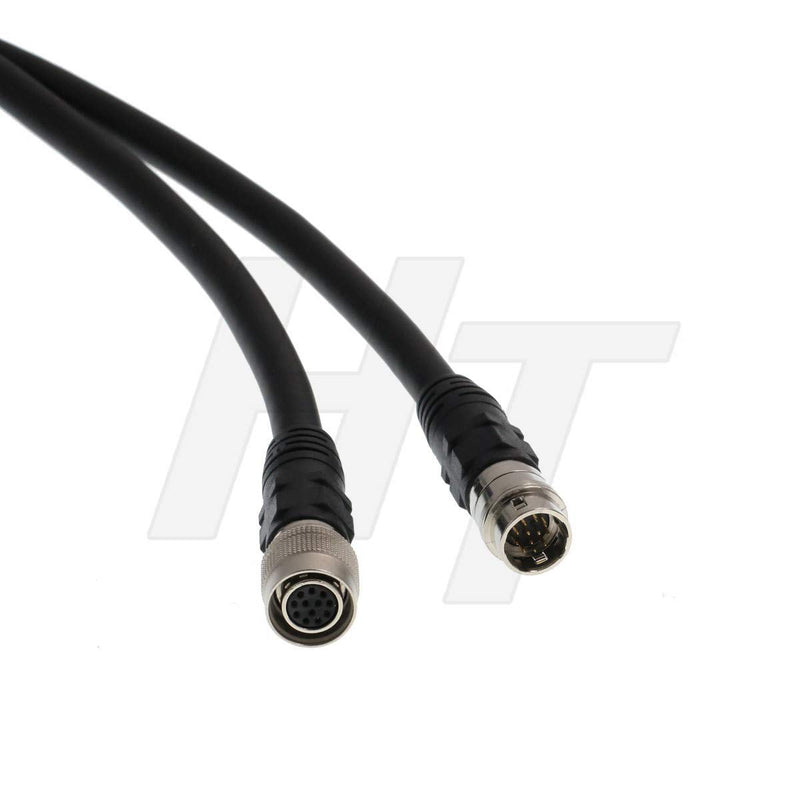 HangTon Extension Cable 12 Pin Hirose Male to Female for Sony (2m) 2m
