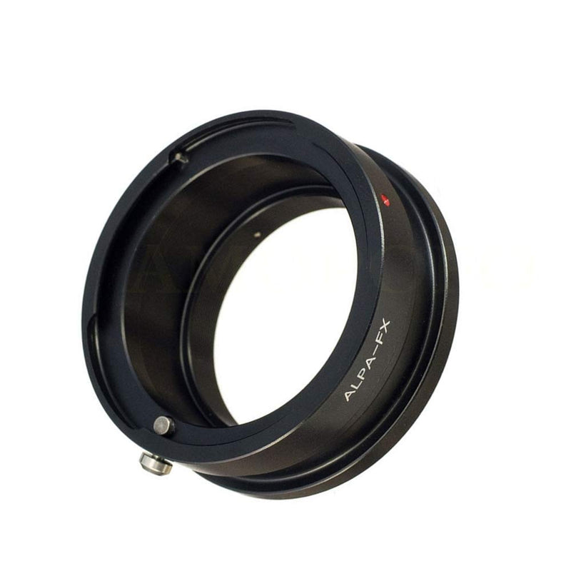 ALPA to FX Adapter Compatible with for ALPA 35mm SLR Lens to & for Fuji Film X-A1,X-A2,X-A3,X-A10, X-M1.X-E1,X-E2,X-E2S,X-T1,X-T2,X-T10,X-T20,X-Pro1,X-Pro2, X100F Camera ALPA 35mm SLR to Fuji adapter