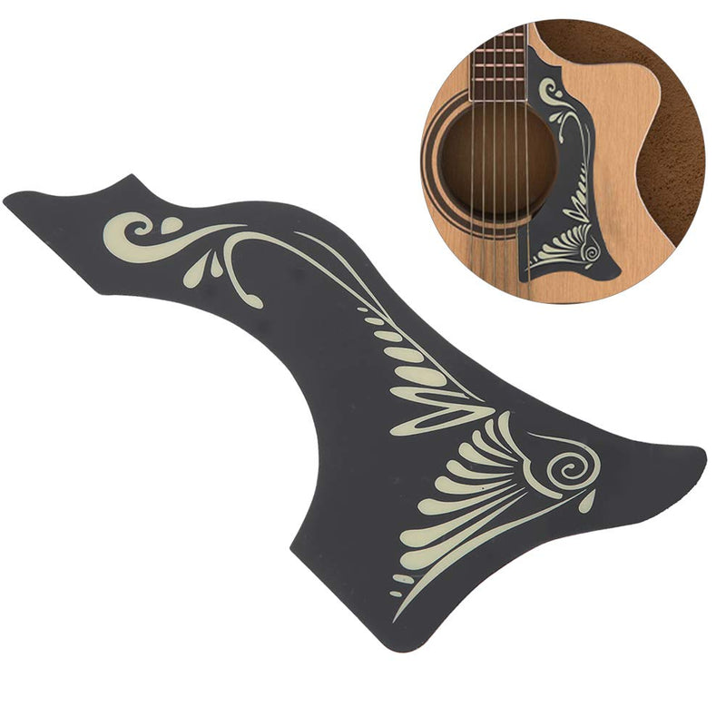 Dilwe 2PCS Guitar Pickguards, PVC Material Protective Pick Guard Musical Instrument Accessories Suitable for Acoustic Guitar