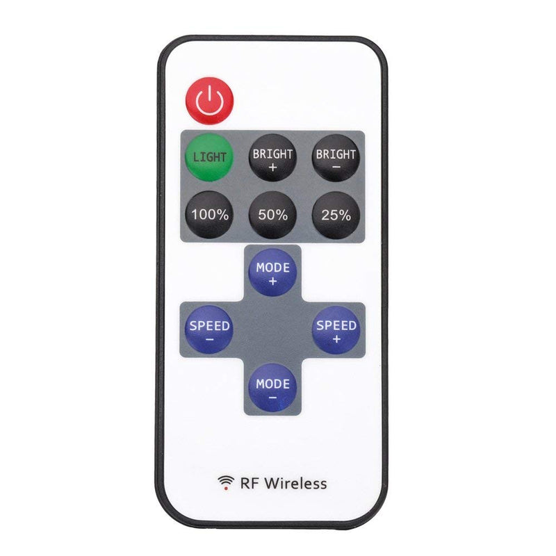 11key RF Mini Wireless Remote Controller DC5-24V for 3528 5050 Single Color LED Strip Lights Wireless Switch Dimmer Control