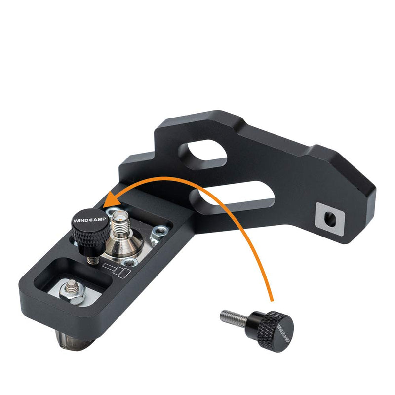 Quick Release Antenna Bracket Holder Antenna Mount Bracket for Portable Shortwave Radio ICOM IC-705