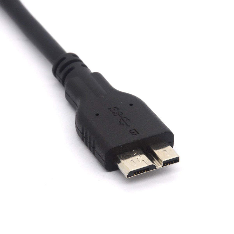 Micro USB Cable USB 3.0 A Male to Micro B Male Adapter Cord for HDD, Hard Drives, Printers, Network Hubs
