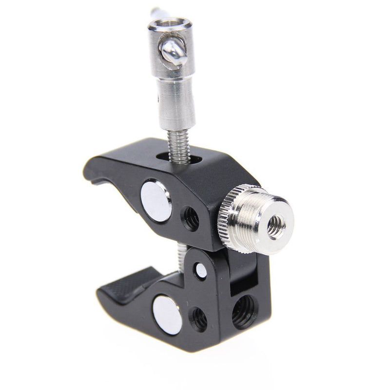 CAMVATE Crab clamp with 5/8"-27 thread for microphones