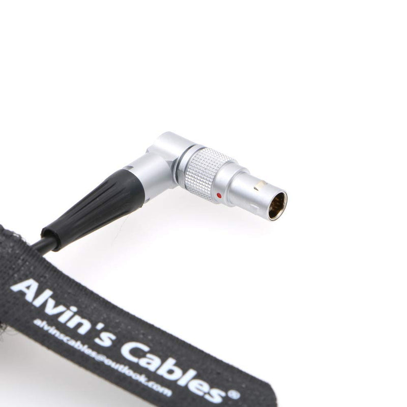 Alvin's Cables Tentacle Sync Adapter Cable Tentacle Timecode Generator 3.5mm to ARRI Alexa Sound Devices 5 Pin Connector 12 o'clock Up Direction special rotatable 5 pin connector