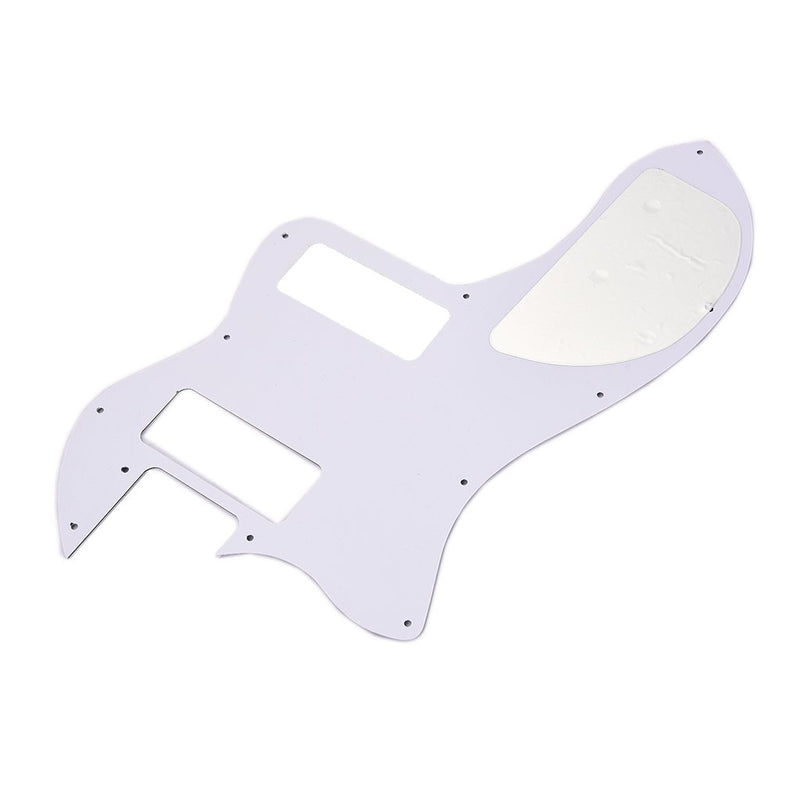 Alnicov Guitar Pickguard for Telecaster Classic Player Thinline P90 Style Scratch Plate White