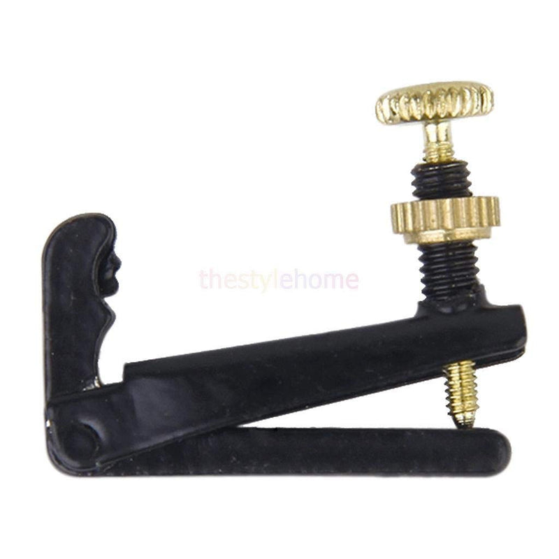 Sky 4pcs Cello Parts String Adjuster Fine Tuner 3/4-4/4 Black and Gold Cello Parts Accessories