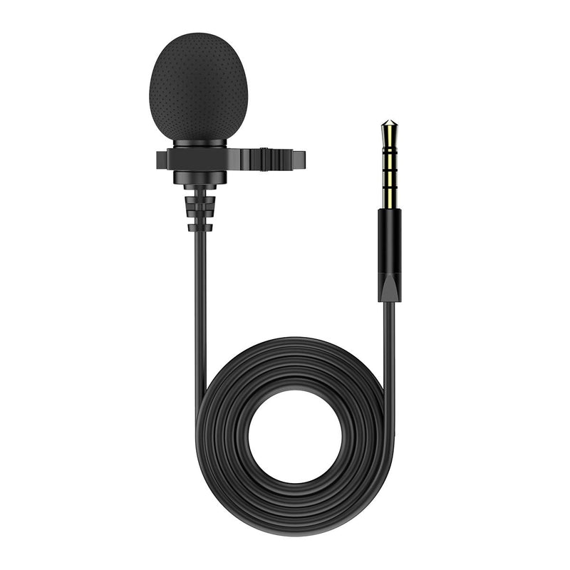 [AUSTRALIA] - Lavalier Microphone for Android iPhone,Omnidirectional Lapel Microphone Kit for Audio Video Recording, Easy Clip-on Wired Mic for YouTube Interview Ipad Camera Camcorder (3.5mm Jack（9.84feet）) 
