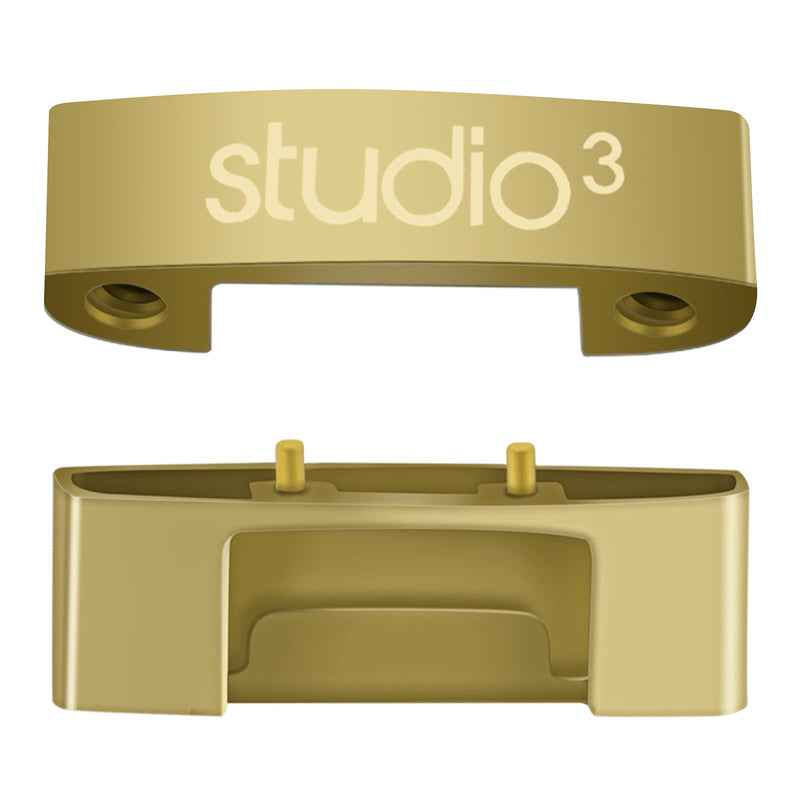 [AUSTRALIA] - Studio 3 Hinge Replacement Studio 3 Wireless Headband Connector Repair Parts Compatible with Beats Studio 3 A1796 Wireless Over-Ear Headphones(Gold) 