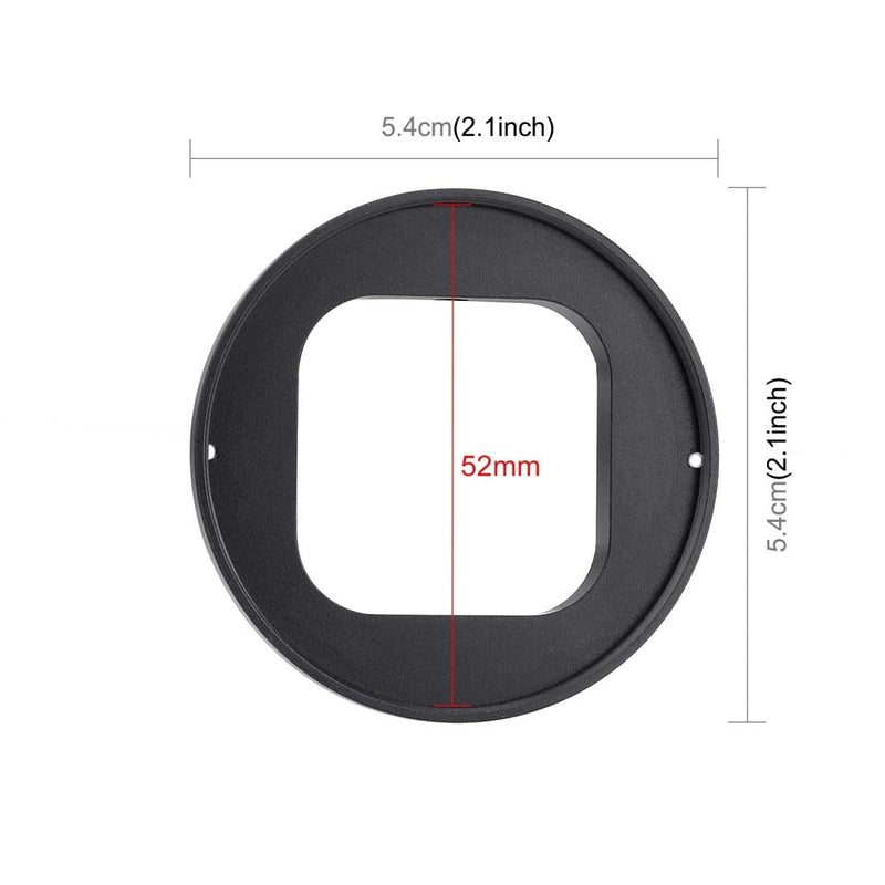 PULUZ 52mm UV Lens Filter Adapter Ring for GoPro Hero 9 Black