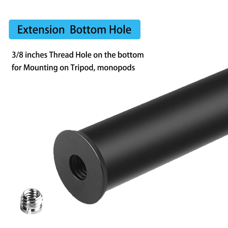 [AUSTRALIA] - Tripod Center Column Extension Extender Telescopic 2 Section Pole Rod for Photo Studio Monopod Camera DSLR 