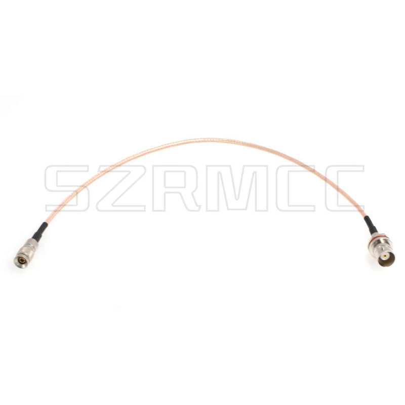 [AUSTRALIA] - SZRMCC BNC Female Bulkhead Oring to DIN 1.0/2.3 Male HD SDI Cable for RED Blackmagic Design Camera Monitor Video Data Transfer (30cm) 30cm 