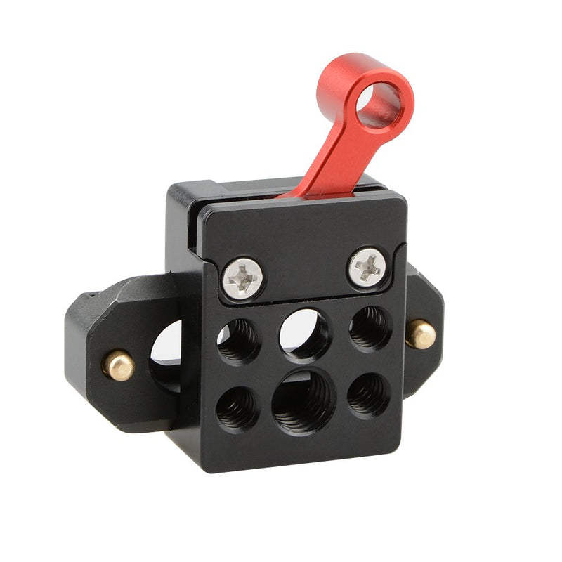 CAMVATE NATO Clamp with 1/4" 3/8" Thread Holes (50mm Safety Rail)