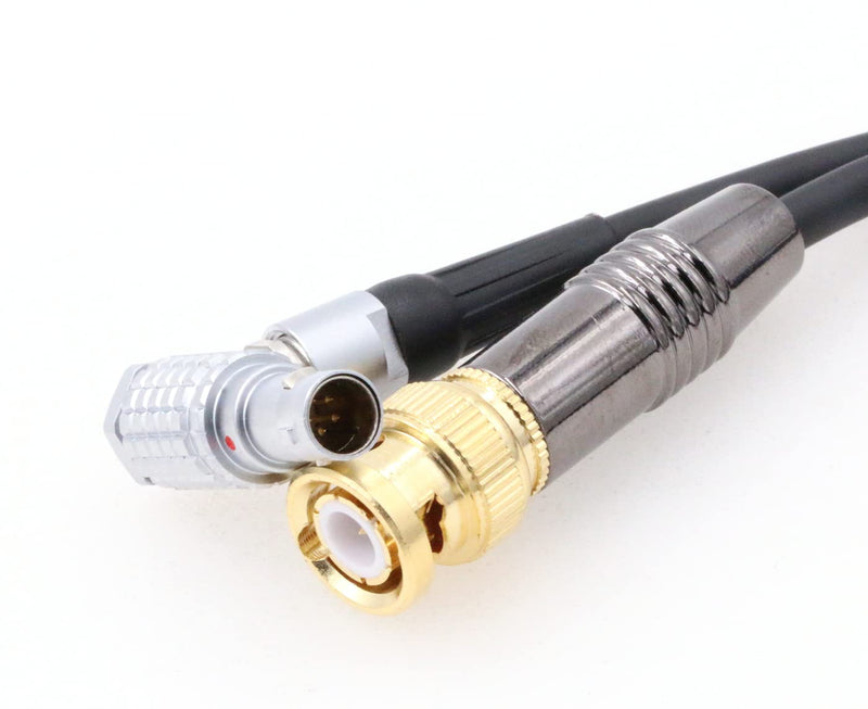 [AUSTRALIA] - ZBLZGP BNC to 5 Pin Timecode Cable for ARRI Alexa Mini/XT Camera Sound Devices ZAXCOM (Right Angle 5 pin) Right Angle 5 pin 