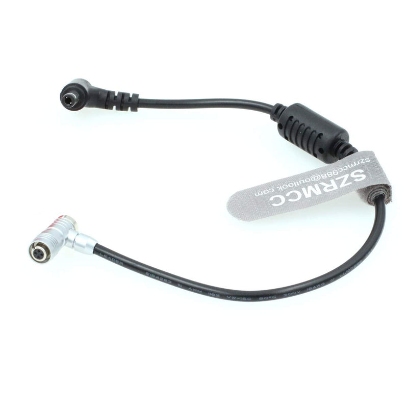 SZRMCC DC 5.5x2.5mm Barrel Plug to XS6 4 Pin Female Plug Power Cable for IKAN Portkeys BM5 BM7 HH7 HS7T Monitor