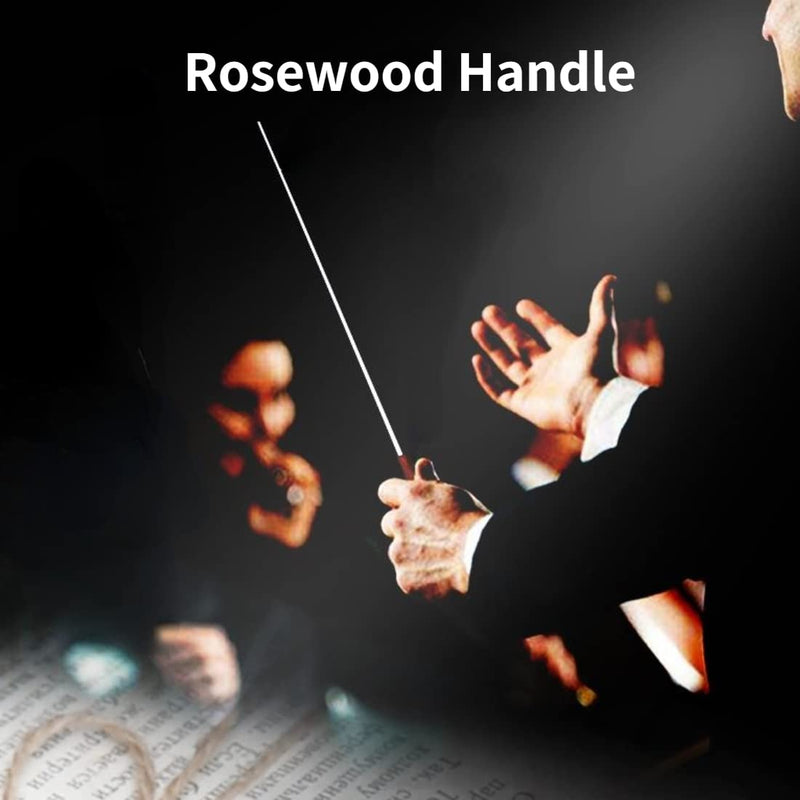 [AUSTRALIA] - Music Baton with Rosewood Handle Concert Baton Conductors Baton for Symphony Choral Director Assistant 
