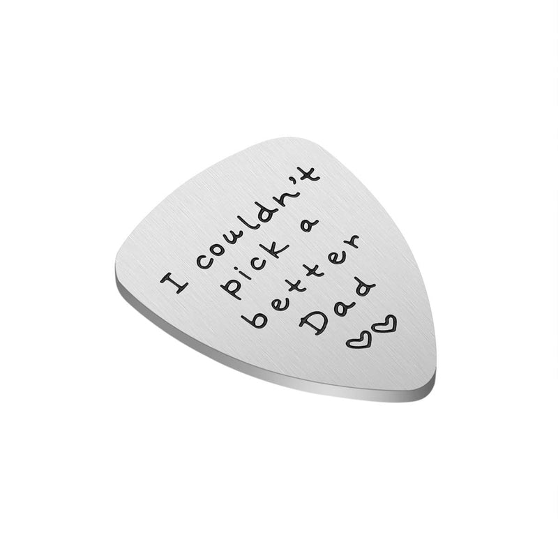 Father’s Day Gifts for Dad - I Couldn’t Pick a Better Dad Guitar Pick, Dad Gifts from Daughter Son