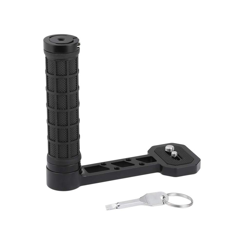 CAMVATE Side Handgrip (Rubber-Covered) L Type for DJI Ronin-S/SC & Zhiyun Crane 2 / V2 Stabilizer Gimbals